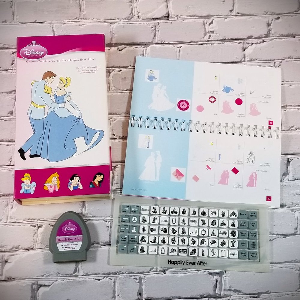 CRICUT - Disney Princess - Happily Ever After - Provo Craft 2007